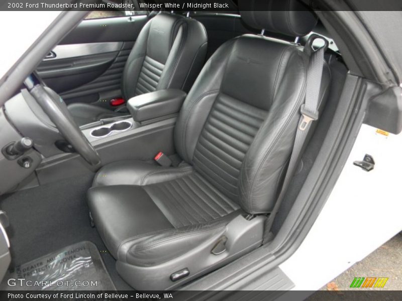 Front Seat of 2002 Thunderbird Premium Roadster