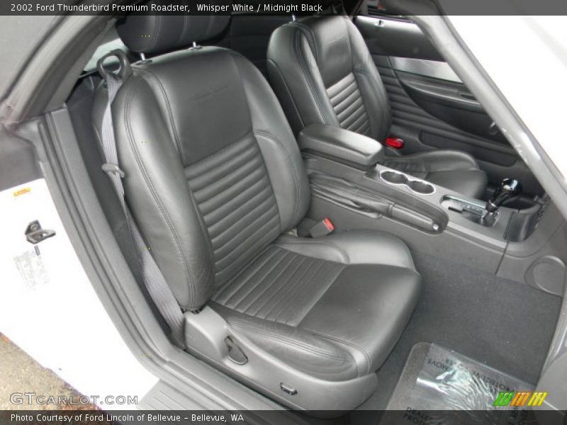 Front Seat of 2002 Thunderbird Premium Roadster