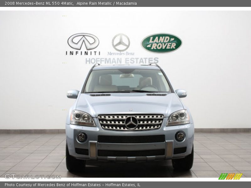 Alpine Rain Metallic / Macadamia 2008 Mercedes-Benz ML 550 4Matic