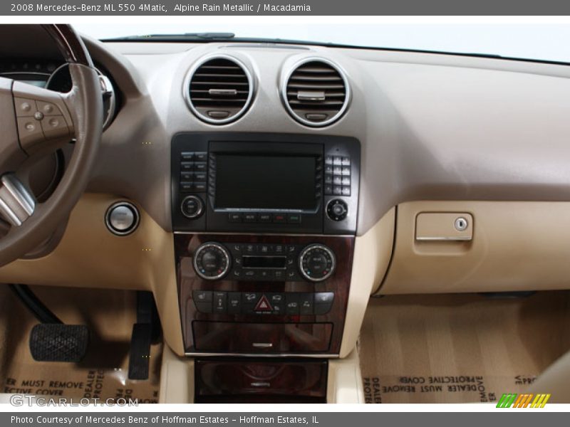 Alpine Rain Metallic / Macadamia 2008 Mercedes-Benz ML 550 4Matic