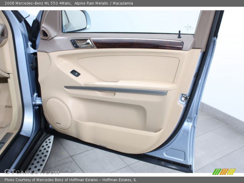 Alpine Rain Metallic / Macadamia 2008 Mercedes-Benz ML 550 4Matic