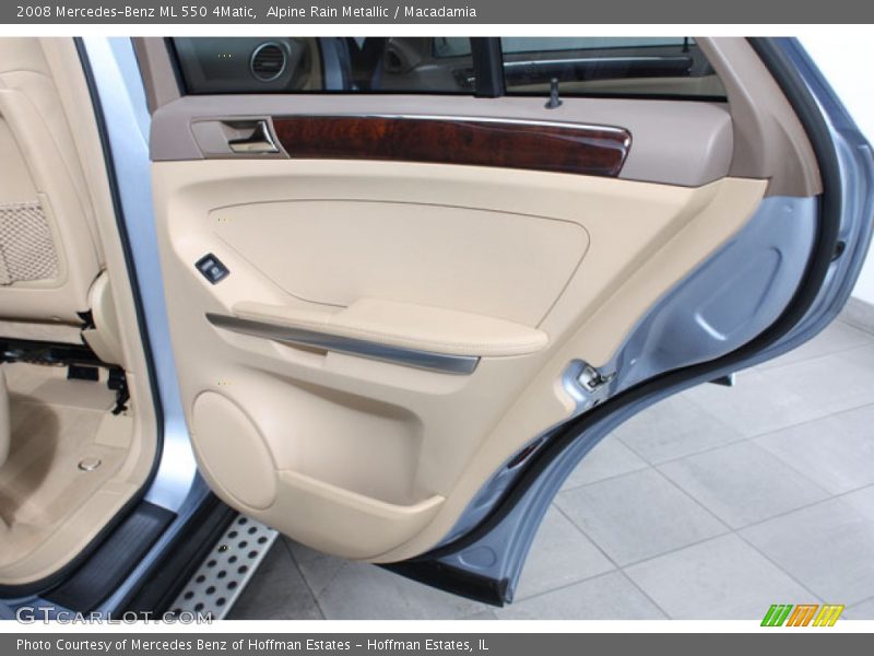 Alpine Rain Metallic / Macadamia 2008 Mercedes-Benz ML 550 4Matic