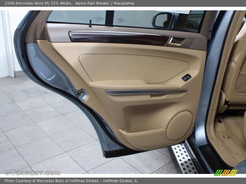 Alpine Rain Metallic / Macadamia 2008 Mercedes-Benz ML 550 4Matic