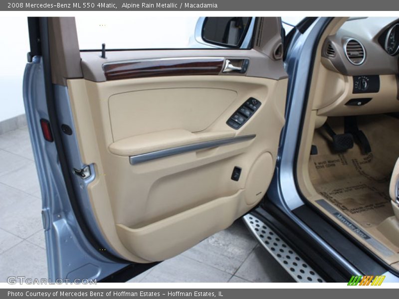 Alpine Rain Metallic / Macadamia 2008 Mercedes-Benz ML 550 4Matic