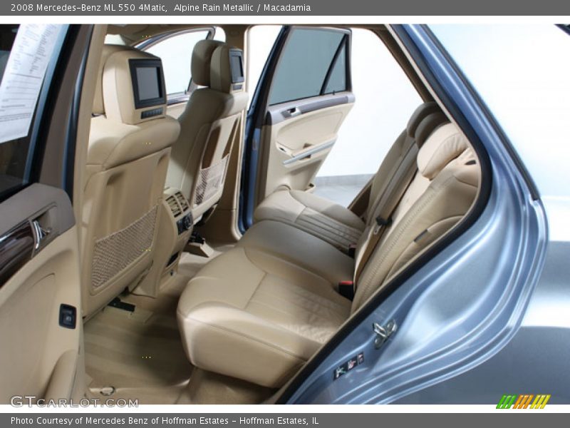 Alpine Rain Metallic / Macadamia 2008 Mercedes-Benz ML 550 4Matic