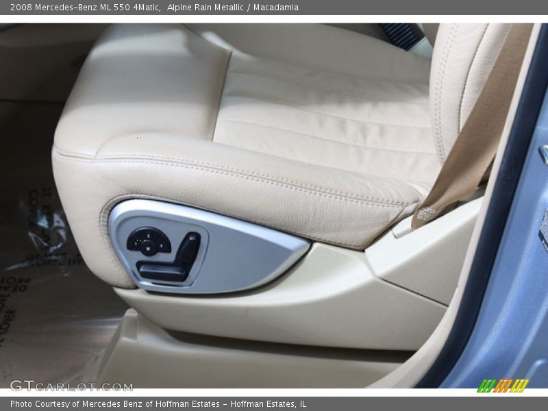 Alpine Rain Metallic / Macadamia 2008 Mercedes-Benz ML 550 4Matic
