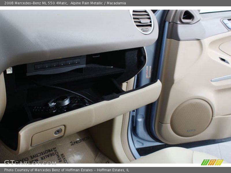 Alpine Rain Metallic / Macadamia 2008 Mercedes-Benz ML 550 4Matic