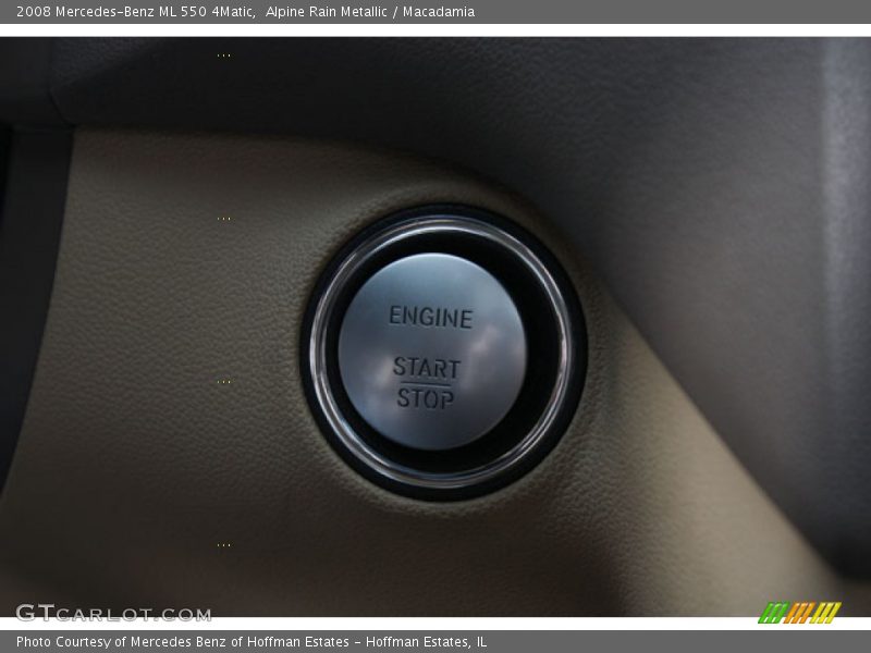 Alpine Rain Metallic / Macadamia 2008 Mercedes-Benz ML 550 4Matic