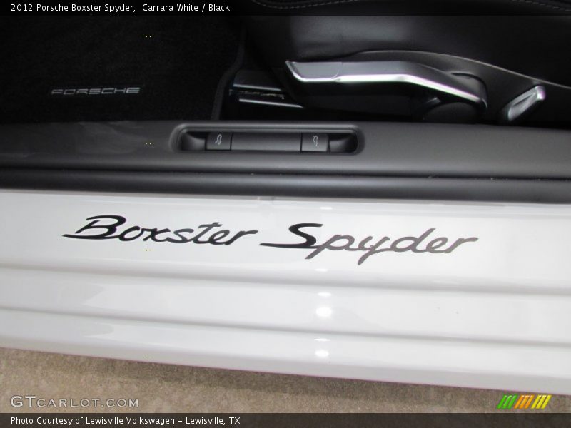  2012 Boxster Spyder Logo