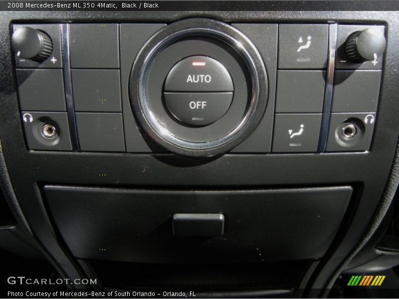 Black / Black 2008 Mercedes-Benz ML 350 4Matic