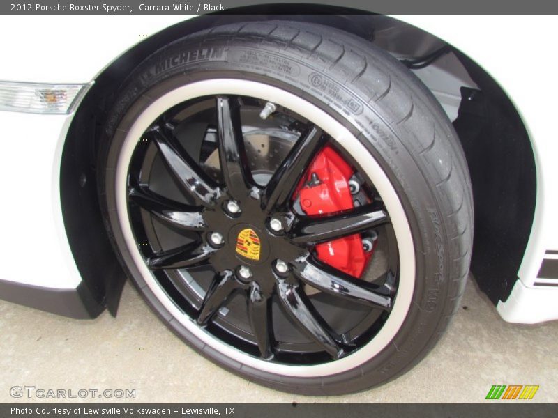  2012 Boxster Spyder Wheel