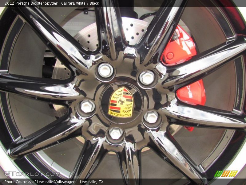  2012 Boxster Spyder Wheel