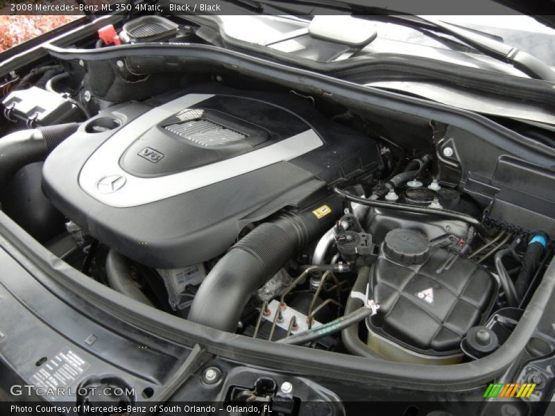 Black / Black 2008 Mercedes-Benz ML 350 4Matic