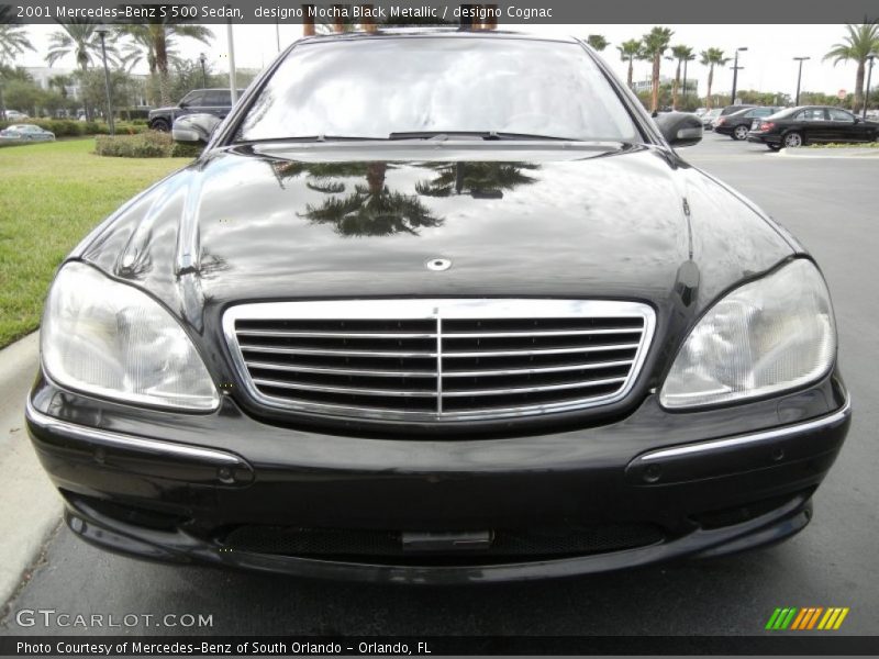 designo Mocha Black Metallic / designo Cognac 2001 Mercedes-Benz S 500 Sedan