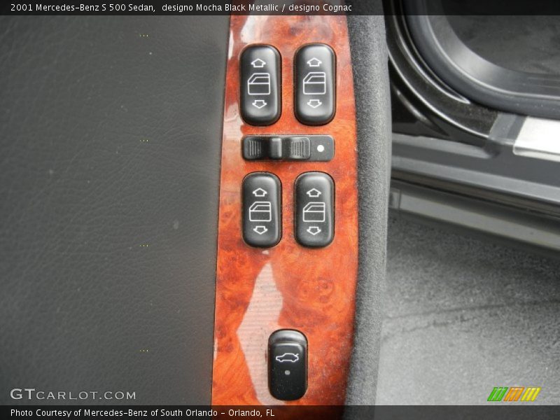 designo Mocha Black Metallic / designo Cognac 2001 Mercedes-Benz S 500 Sedan
