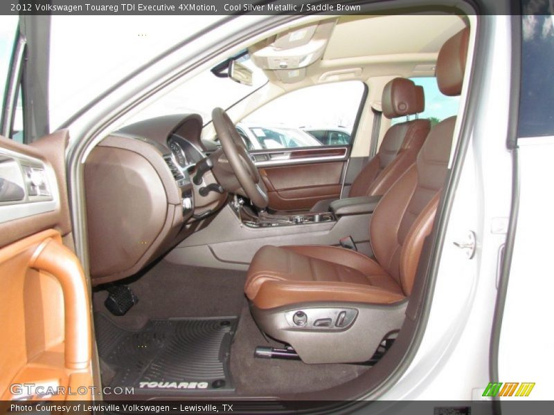  2012 Touareg TDI Executive 4XMotion Saddle Brown Interior