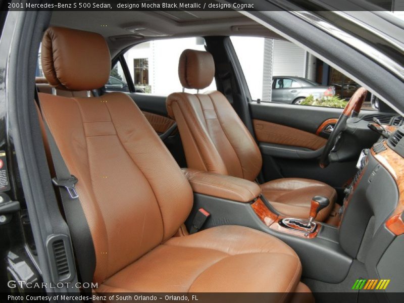  2001 S 500 Sedan designo Cognac Interior