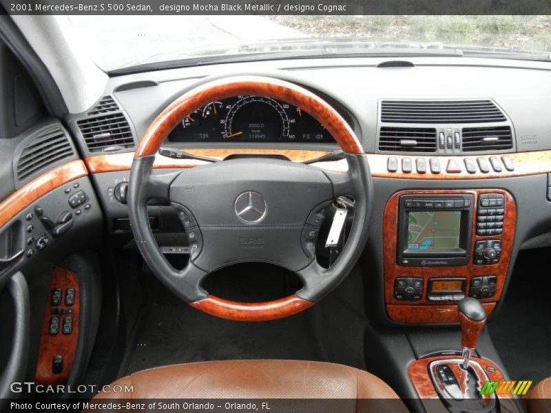 Dashboard of 2001 S 500 Sedan
