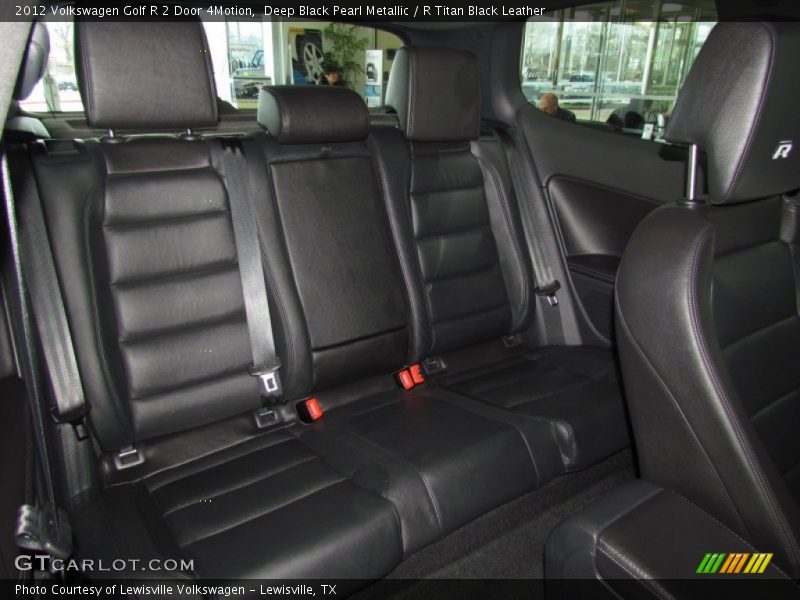  2012 Golf R 2 Door 4Motion R Titan Black Leather Interior