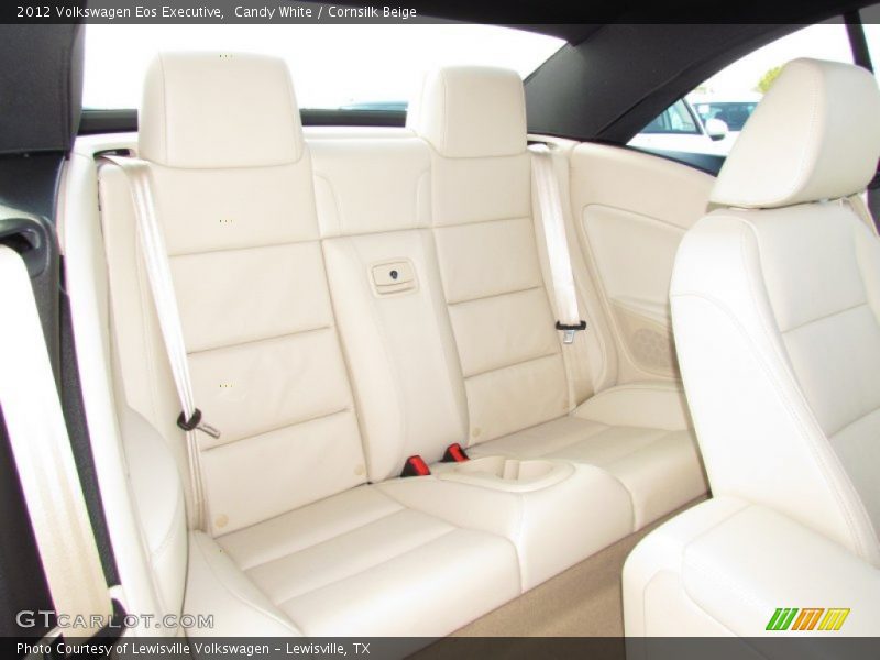 Candy White / Cornsilk Beige 2012 Volkswagen Eos Executive