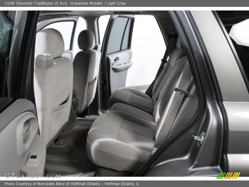 Graystone Metallic / Light Gray 2008 Chevrolet TrailBlazer LS 4x4