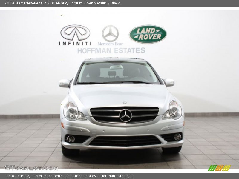 Iridium Silver Metallic / Black 2009 Mercedes-Benz R 350 4Matic