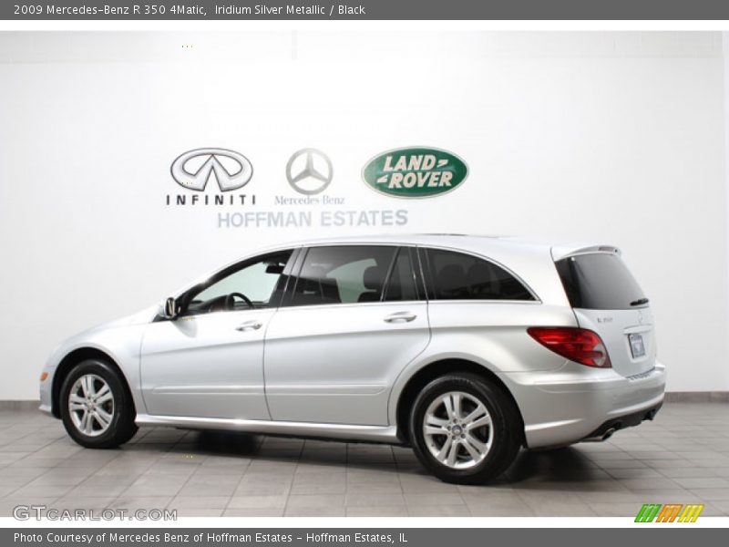Iridium Silver Metallic / Black 2009 Mercedes-Benz R 350 4Matic