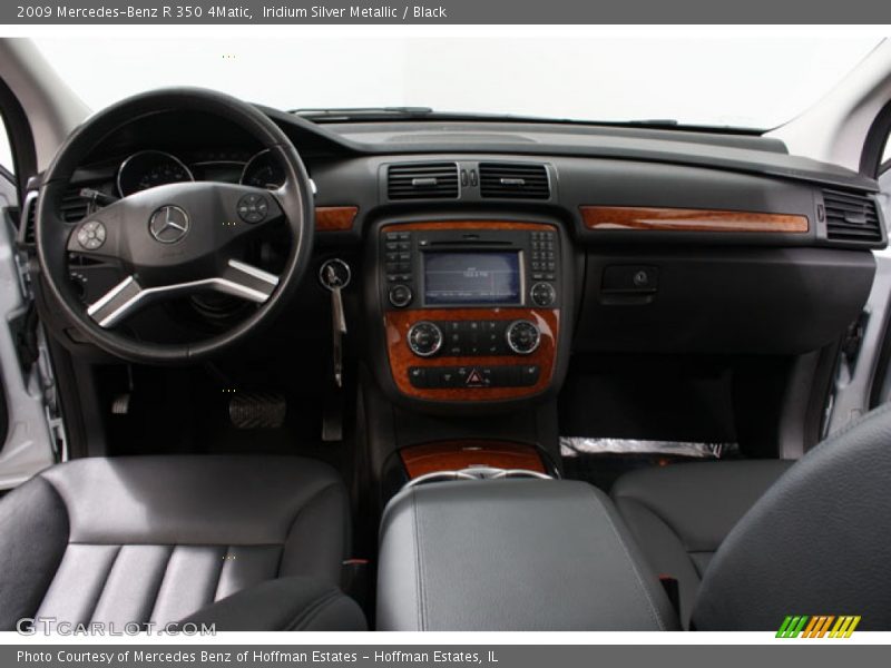 Iridium Silver Metallic / Black 2009 Mercedes-Benz R 350 4Matic