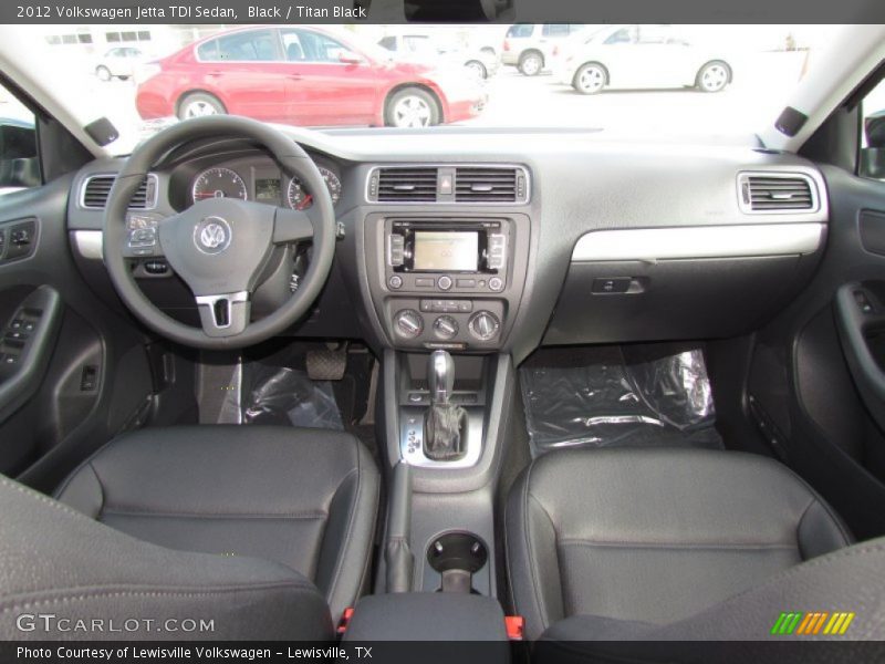 Black / Titan Black 2012 Volkswagen Jetta TDI Sedan