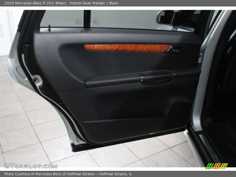 Iridium Silver Metallic / Black 2009 Mercedes-Benz R 350 4Matic