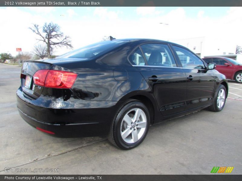 Black / Titan Black 2012 Volkswagen Jetta TDI Sedan