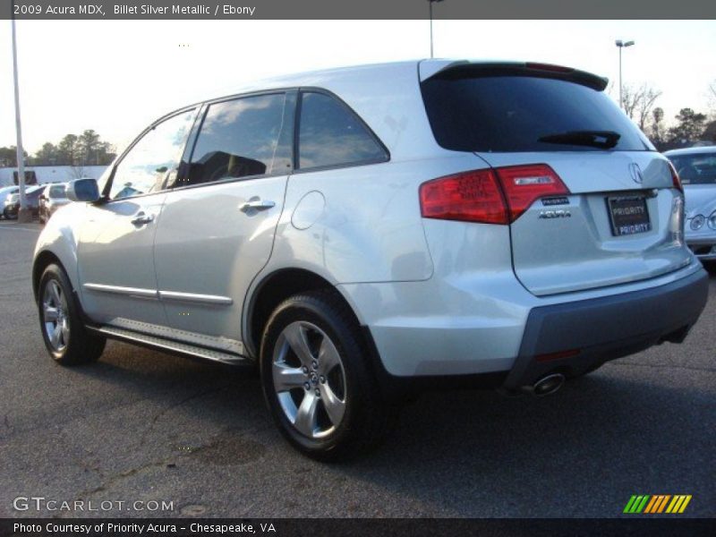 Billet Silver Metallic / Ebony 2009 Acura MDX