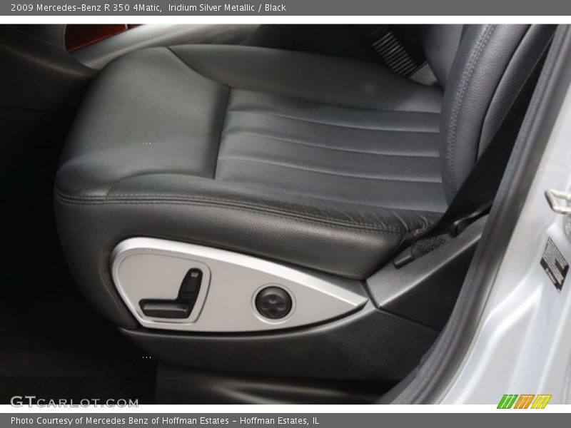 Iridium Silver Metallic / Black 2009 Mercedes-Benz R 350 4Matic