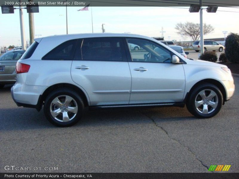 Billet Silver Metallic / Ebony 2009 Acura MDX