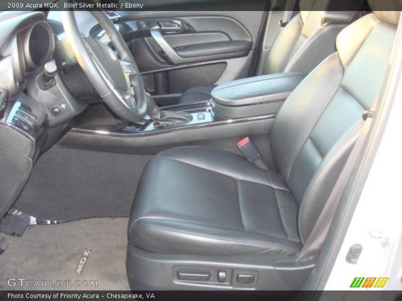 Billet Silver Metallic / Ebony 2009 Acura MDX