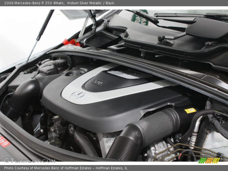 Iridium Silver Metallic / Black 2009 Mercedes-Benz R 350 4Matic