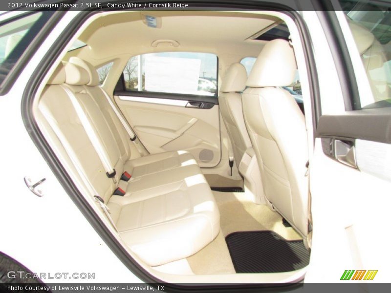 Candy White / Cornsilk Beige 2012 Volkswagen Passat 2.5L SE