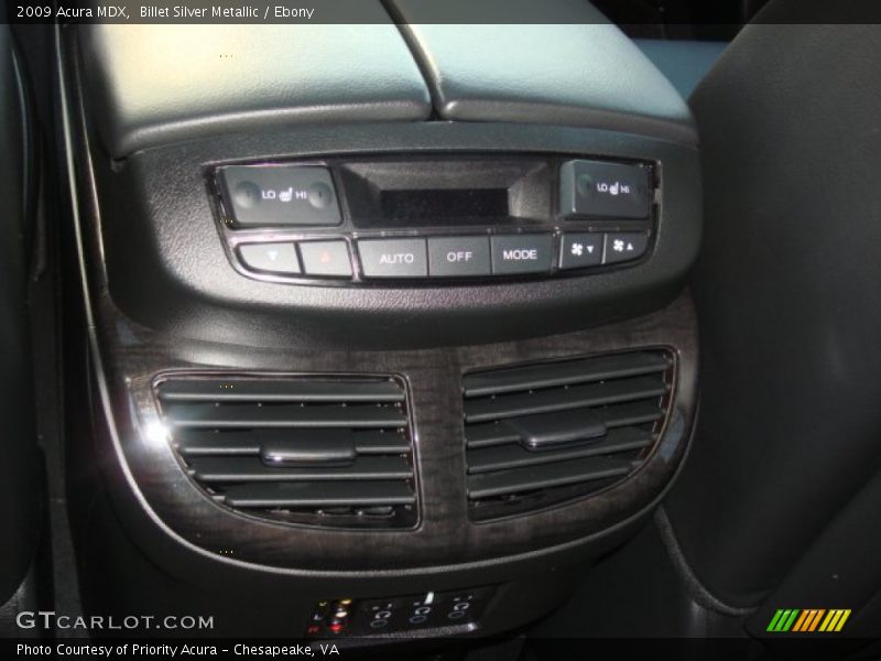 Billet Silver Metallic / Ebony 2009 Acura MDX