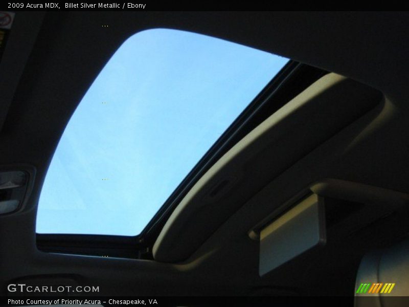 Billet Silver Metallic / Ebony 2009 Acura MDX