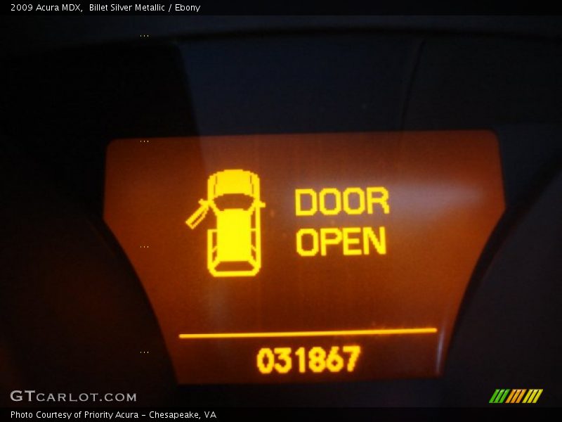 Billet Silver Metallic / Ebony 2009 Acura MDX