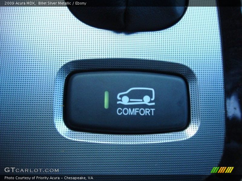 Billet Silver Metallic / Ebony 2009 Acura MDX