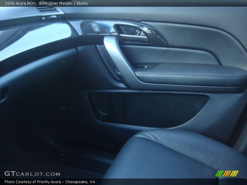 Billet Silver Metallic / Ebony 2009 Acura MDX