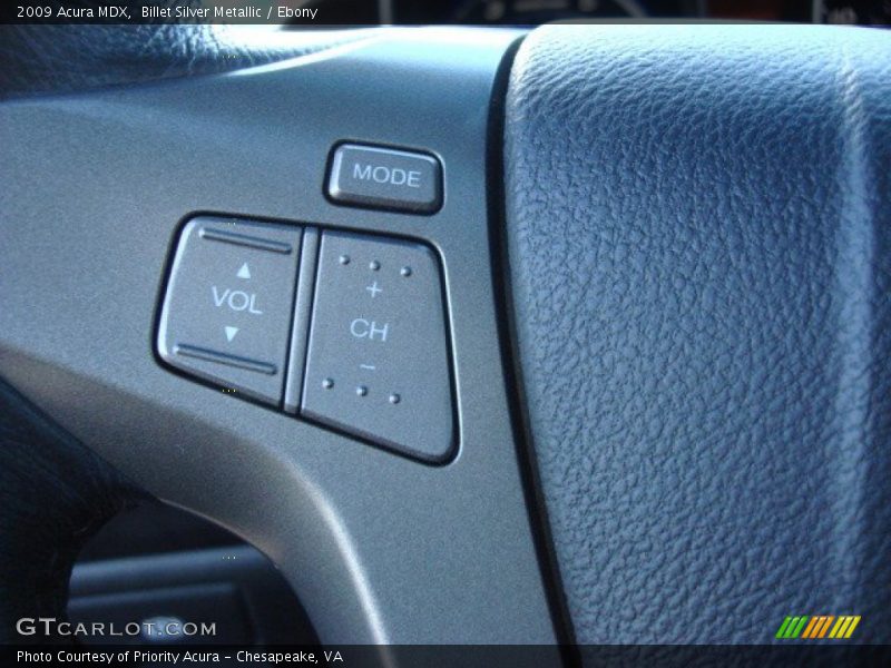 Billet Silver Metallic / Ebony 2009 Acura MDX