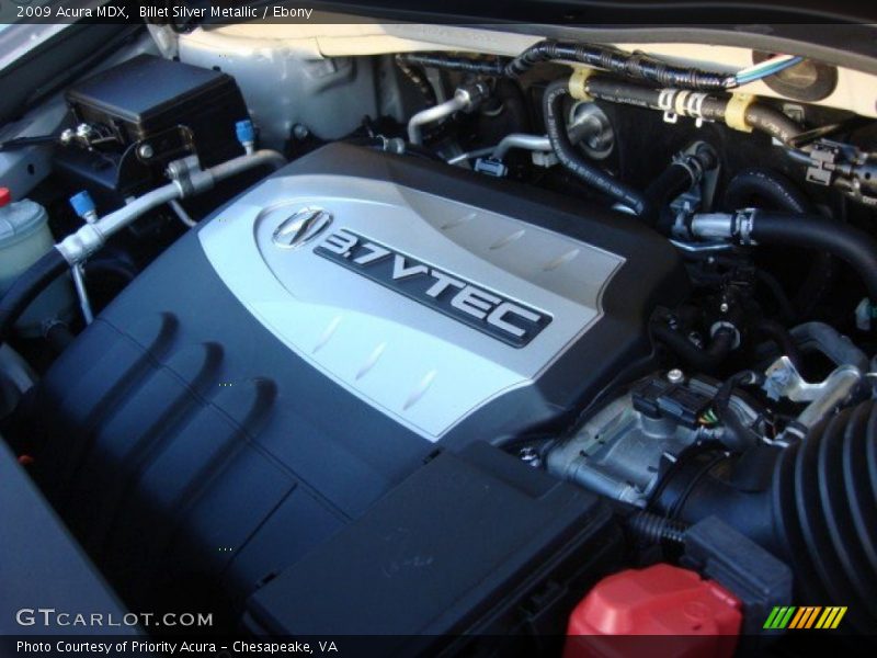 Billet Silver Metallic / Ebony 2009 Acura MDX