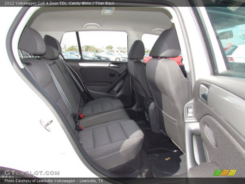 Candy White / Titan Black 2012 Volkswagen Golf 4 Door TDI