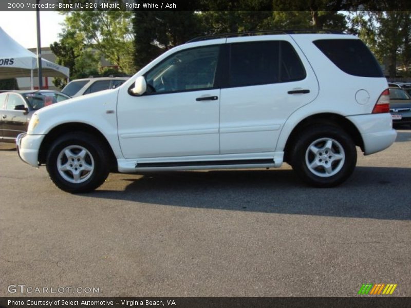 Polar White / Ash 2000 Mercedes-Benz ML 320 4Matic