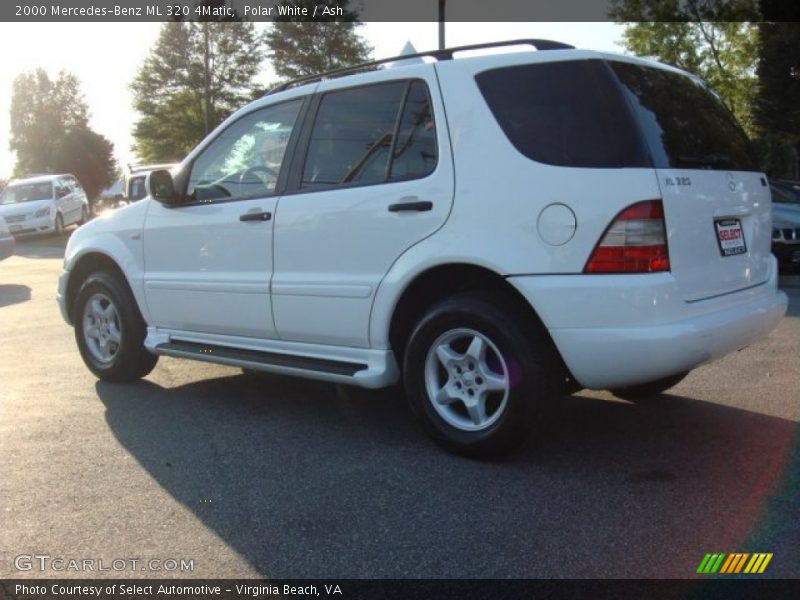 Polar White / Ash 2000 Mercedes-Benz ML 320 4Matic