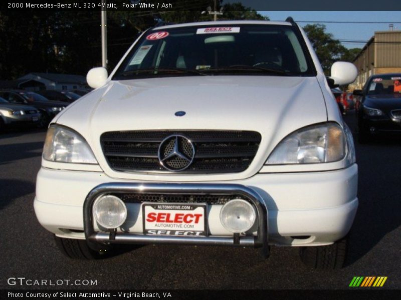 Polar White / Ash 2000 Mercedes-Benz ML 320 4Matic