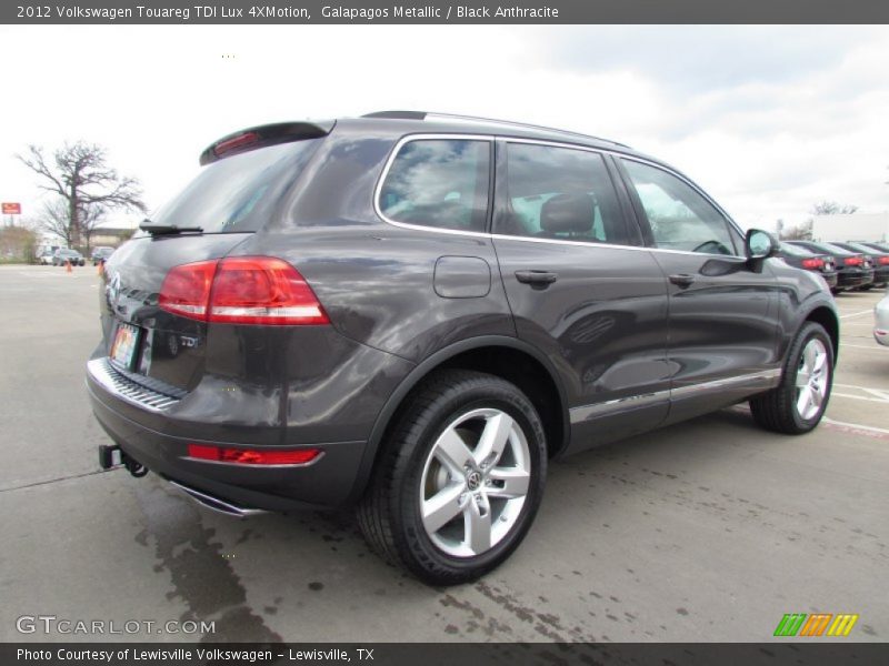 Galapagos Metallic / Black Anthracite 2012 Volkswagen Touareg TDI Lux 4XMotion