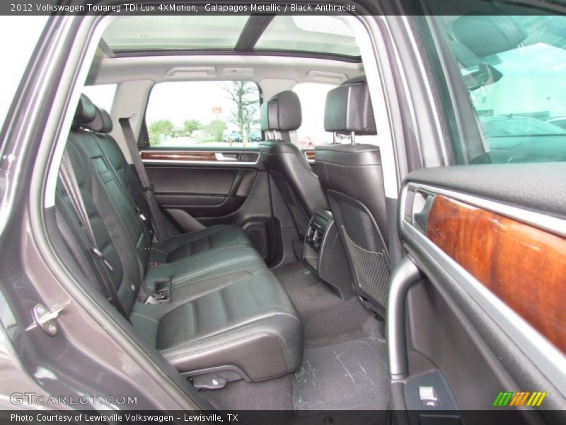  2012 Touareg TDI Lux 4XMotion Black Anthracite Interior